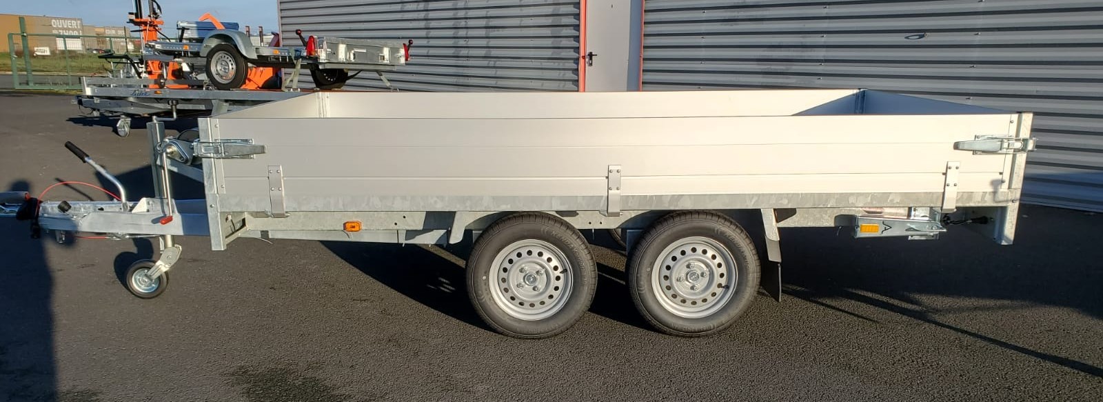 Lire la suite à propos de l’article Remorque roues dessous Anssems ASX 3000   405X203X30 PRO    5290 € ttc