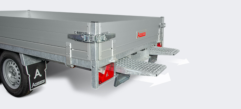 Lire la suite à propos de l’article Remorque roues dessous Anssems ASX 3000   405X203X30 PRO    5099 € ttc